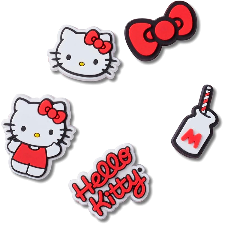 Джибитсы Crocs Hello Kitty 5 Pack photo 