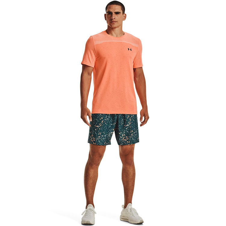 Футболка мужская Under Armour SEAMLESS SS M Оранжевый photo 2