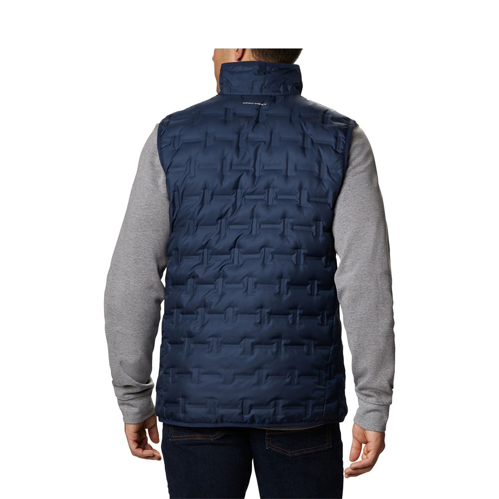Gilet pt bărbați Columbia Delta Ridge Down Vest 50 Albastru photo 2