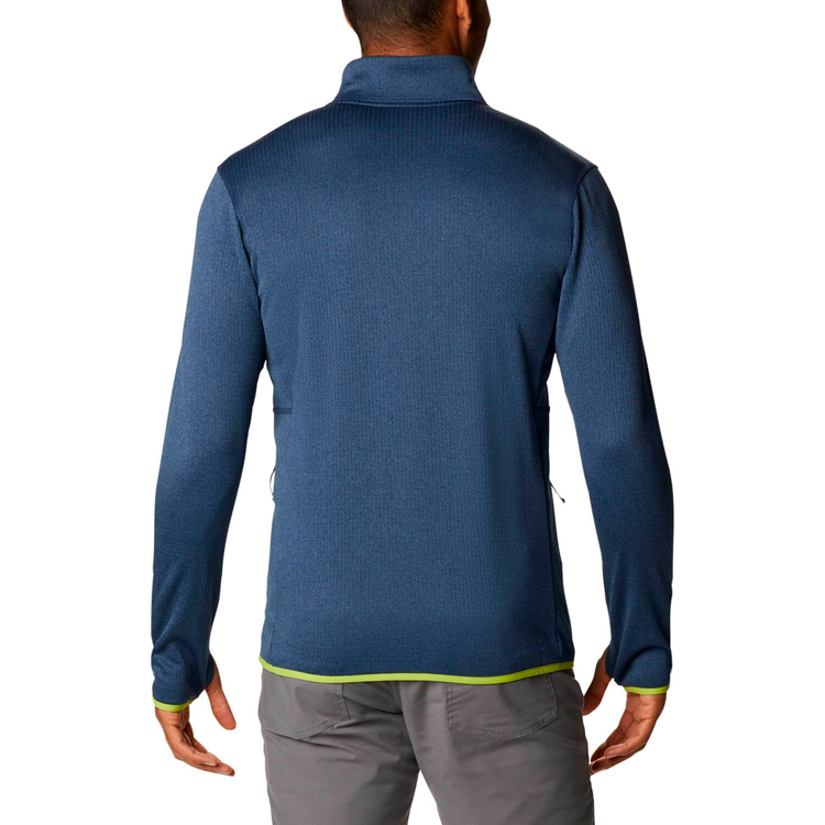Мужская Толстовка Columbia Park View Fleece Full Zip S Синий photo 2