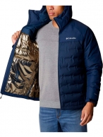 Scurta Columbia Grand Trek II Down Hooded Jacket thumbnav 4