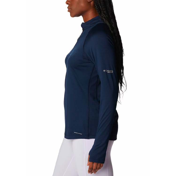 Hanorac Columbia W Endless Trail 1/2 Zip Mesh Long Sleeve XS Albastru Femei photo 5