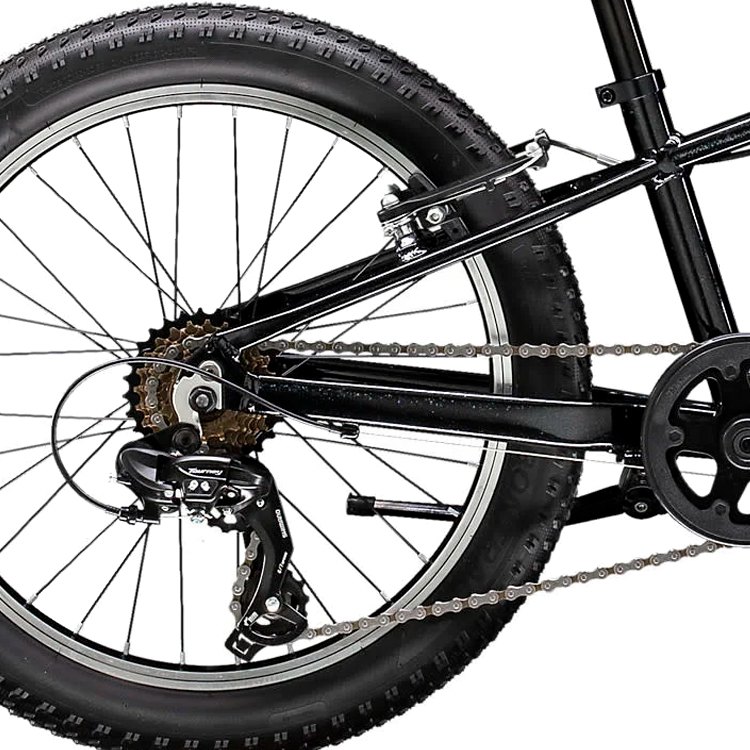 Велосипед детский Trek PRECALIBER 20 7SP GIRLS / Черный SS24 / 1x1 photo 2