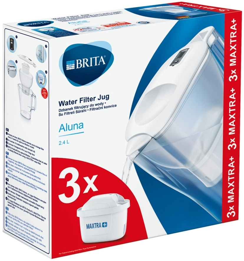 Фильтр-кувшин для воды Брита Aluna Cool White 3