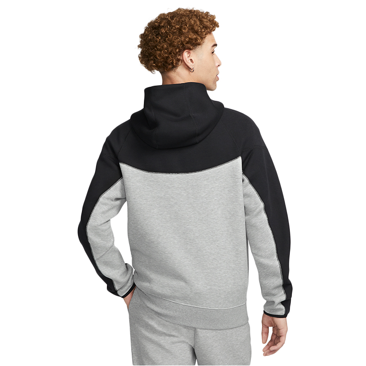 Hanorac pt bărbați Nike M NK TCH FLC FZ WR HOODIE XS Gri photo 3