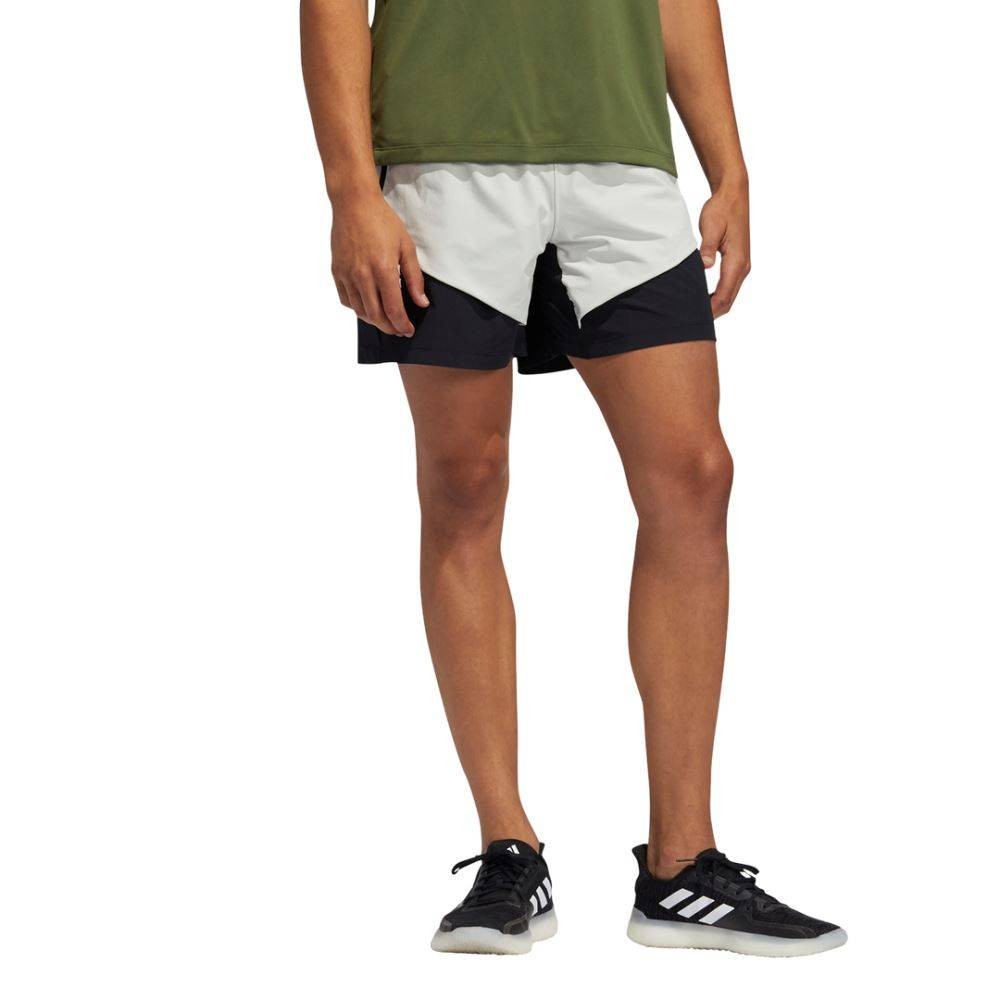 Sorti de bărbați Adidas STU TECH SHORT S Alb photo 3