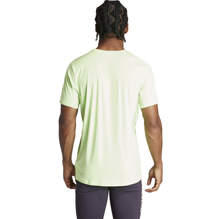 Футболка мужская Adidas ADIZERO E TEE S Зеленый photo 5