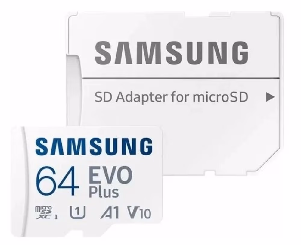 Card de memorie MicroSD+SD adapter Samsung 64Gb MB-MC64G Class10 UHS-1 (U1) 