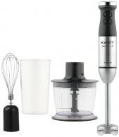 Blender Scarlett SC HB42F64, 700 ml, 1500 W, 9 trepte viteza, Gri thumbnav 1