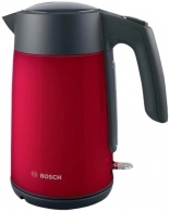 Чайник электрический Bosch TWK7L464, 1.7 л, 2400 Вт, Красный