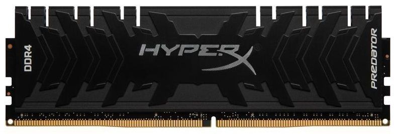 8GB DDR4-3600 Kingston HyperX® Predator DDR4 RGB, PC28800, CL17, 1.35V, Asymmetric BLACK low-profile heat spreader, Dynamic RGB effects featuring HyperX Infrared Sync technology, Intel XMP Ready (Extreme Memory Profiles) photo 1