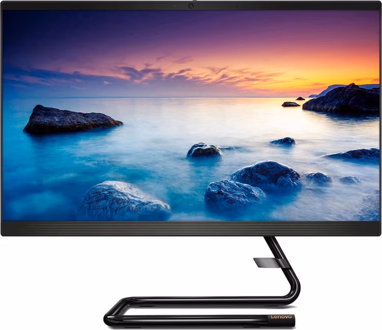 All-in-One PC - 27" Lenovo IdeaCentre 3 27IMB05, FHD WVA, Intel® Core™ i5-10400T, 8GB DDR4 RAM, 512GB SSD PCIe NVMe, Intel UHD Graphics, no ODD, HD Cam, Wi-Fi AC + BT 5.0, USB KB&MS, DOS, Black. 