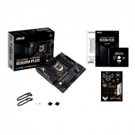 ASUS TUF GAMING B560M-PLUS, Socket 1200, 9Phases, Intel® B560 (11/10th Gen CPU), Dual 4xDDR4-5000, HDMI, DP, CPU Intel graphics, 2xPCIeX16 4.0, 6xSATA3, 1xPCIeX1, 2xM.2 4.0, ALC 897/SPDIF, 2.5GbE LAN, 2xUSB3.2Gen2, 3xUSB 3.2 (2xType-A+1xType-C)Aura Sync R thumbnav 3
