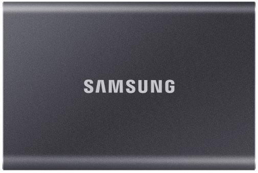 M.2 External SSD 2.0TB Samsung T7 USB 3.2, Gray, USB-C, Includes USB-C to A / USB-C to C cables, Sequential Read/Write: up to 1050/1000 MB/s, V-NAND (TLC), Windows/Mac/PS4/Xbox One compatible, Light, Portable, Durable photo 1