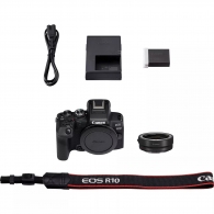 Mirrorless Camera CANON EOS R10 Body + Mount Adapter EF-RF (5331C031) thumbnav 3