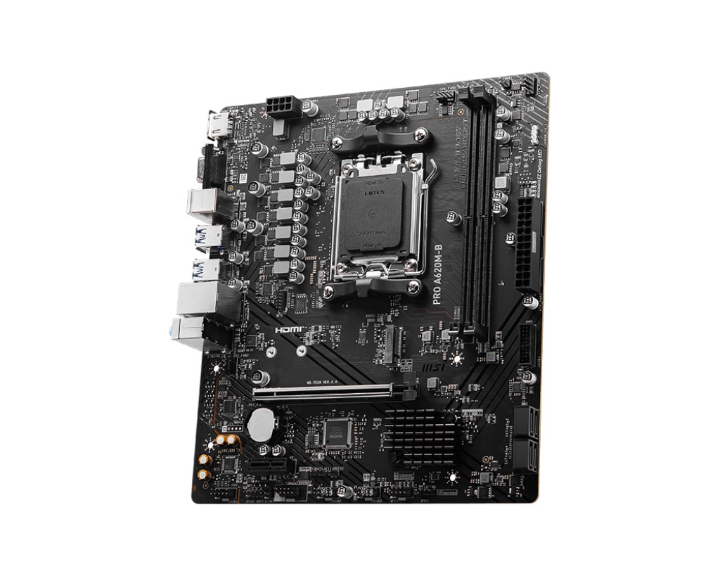 Placa de baza MSI PRO A620M-B/ AM5/ B620/ DDR5/ mATX photo 3