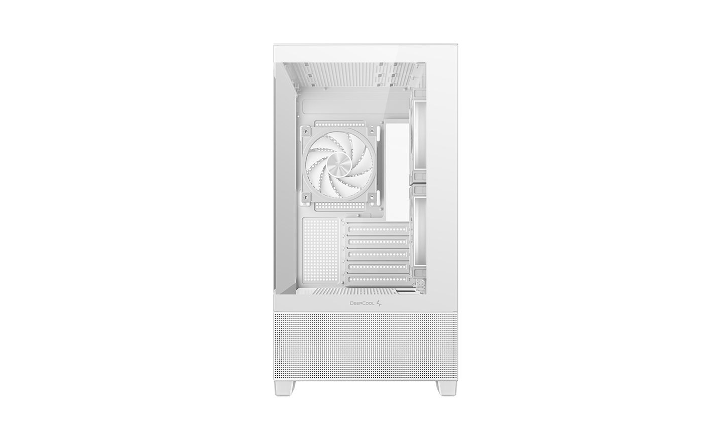 Carcasa DEEPCOOL CG380 3F WH/ w/oPSU / Side panel / 3x 120mm / ATX photo 3