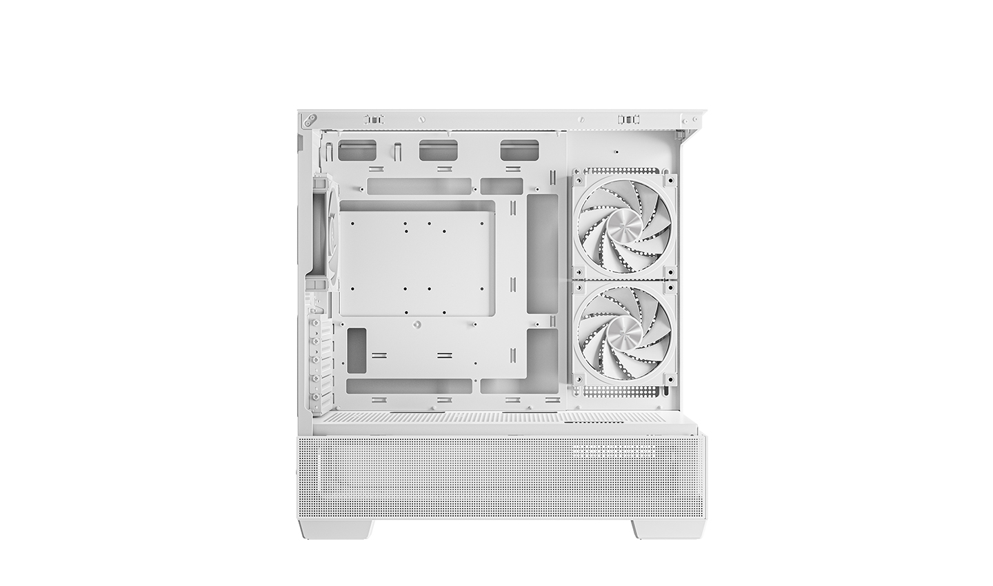 Carcasa DEEPCOOL CG380 3F WH/ w/oPSU / Side panel / 3x 120mm / ATX photo 4