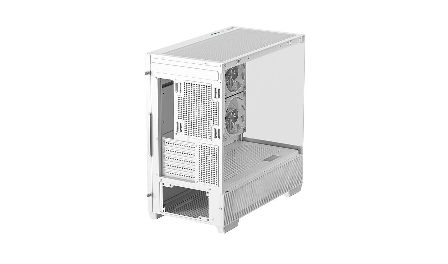 Carcasa DEEPCOOL CG380 3F WH/ w/oPSU / Side panel / 3x 120mm / ATX photo 6