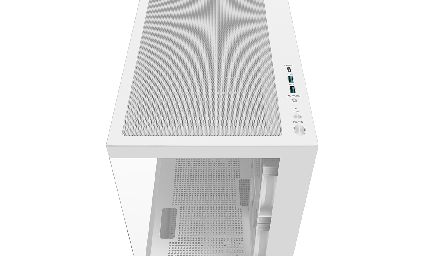 Carcasa DEEPCOOL CG380 3F WH/ w/oPSU / Side panel / 3x 120mm / ATX photo 7