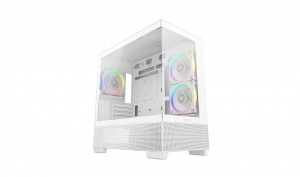 Carcasa DEEPCOOL CG380 3F WH/ w/oPSU / Side panel / 3x 120mm / ATX thumbnav 1