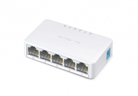 MERCUSYS MS105  5-port Desktop Switch, 5 10/100M RJ45 ports, Plastic case thumbnav 1