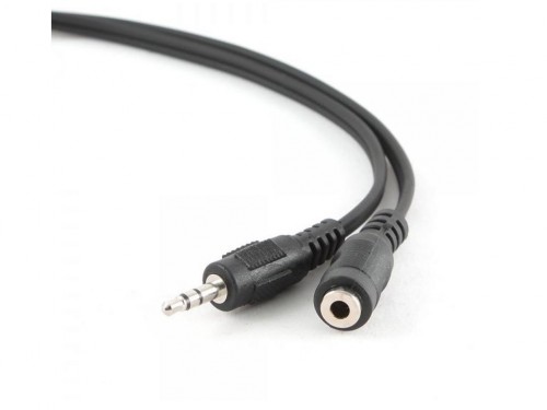 Audio cable 3.5mm - 2m - Cablexpert CCA-423-2M, 3.5 mm stereo audio extension cable, 2m, 3.5mm stereo plug to 3.5mm stereo socket photo 1