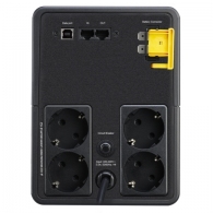 APC Back-UPS BX1600MI-GR, 1600VA/900W, AVR, 4 x CEE 7/7 Schuko (all 4 Battery Backup + Surge Protected), RJ 45 Data Line Protection, LED indicators, PowerChute USB Port, Cable 1.2m thumbnav 3