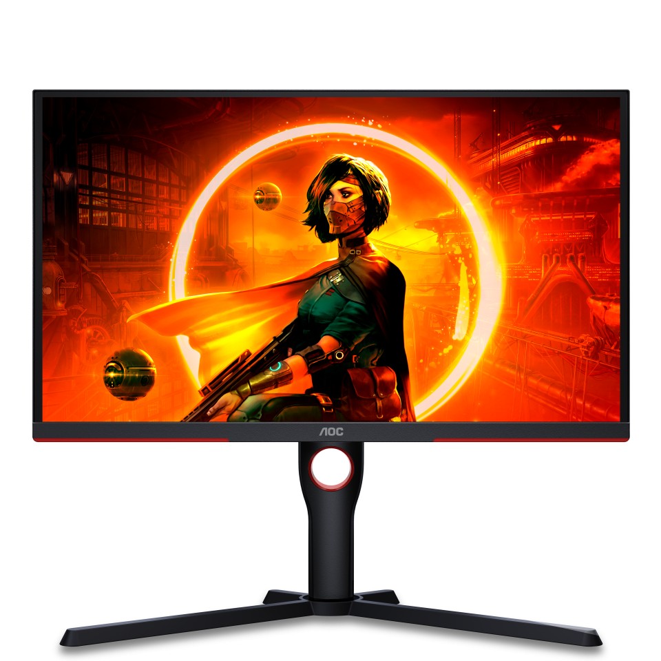 24.5” Игровой монитор AOC 25G3ZM/BK / 0.5ms / 240Hz / Black photo 1