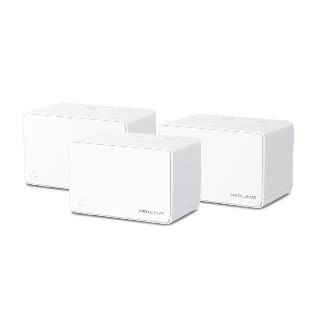 Mesh Wi-Fi система MERCUSYS Halo H80X (3-pack)  / AX3000 Dual Band / 3 x Gigabit LAN photo 1