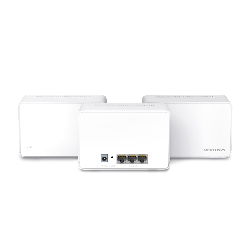 Mesh Wi-Fi система MERCUSYS Halo H80X (3-pack)  / AX3000 Dual Band / 3 x Gigabit LAN photo 2