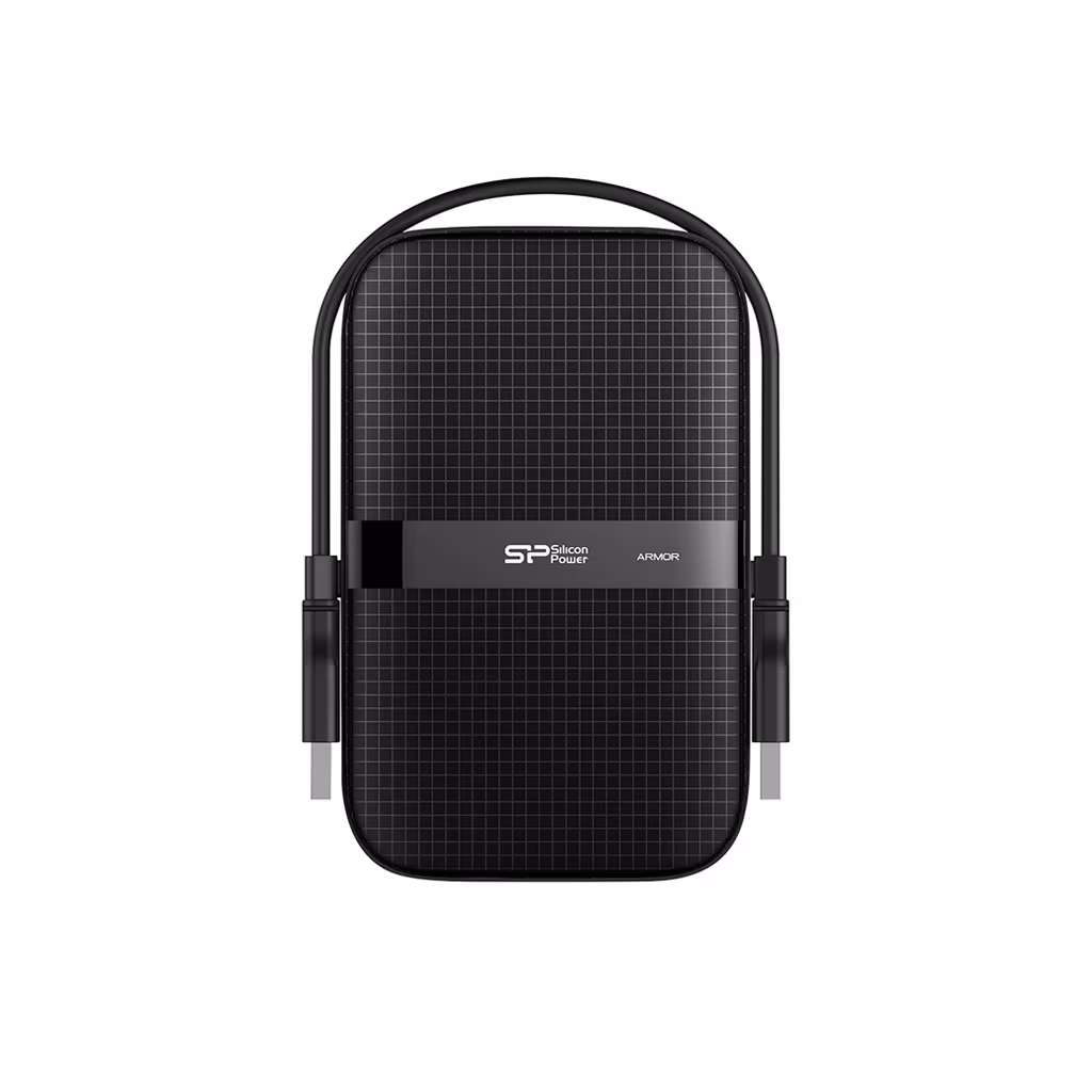 2.5” HDD Extern Silicon Power Armor A60 / 4TB / USB3.2 Gen1 / Black