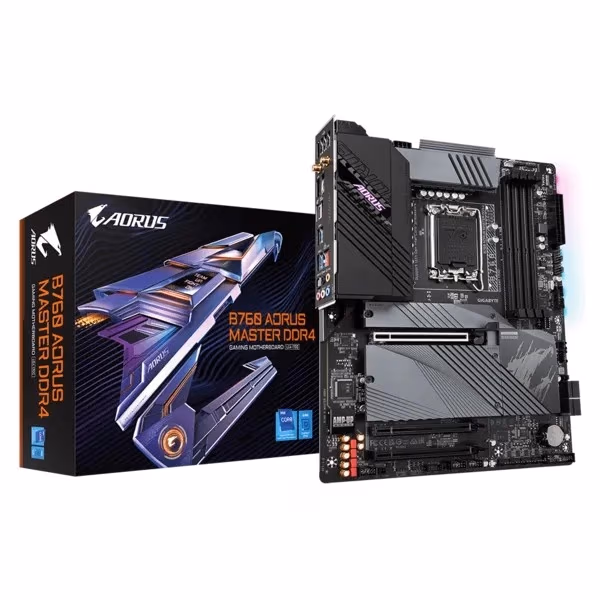 Материнская плата GIGABYTE B760 AORUS MASTER DDR4 / 1700 / B760 / DDR4 / ATX