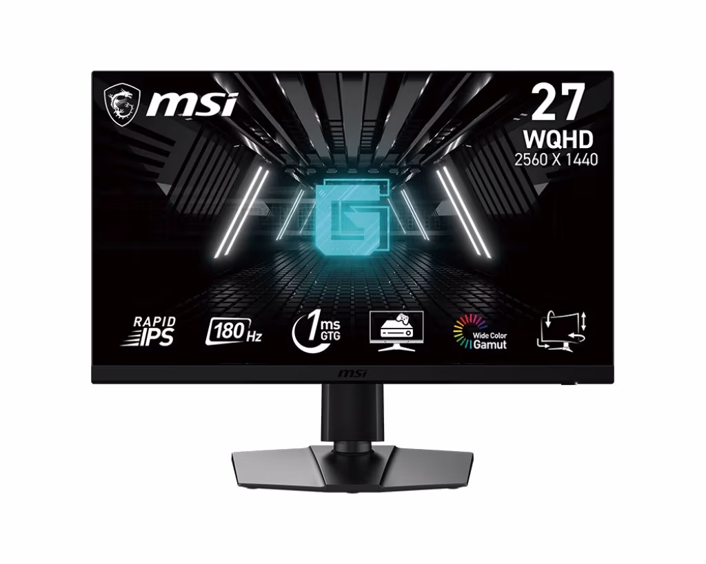 27.0” Monitor Gaming MSI G272QPF E2/ 1ms/ QHD/ 180Hz/ Black 