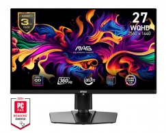 26.5” Игровой Монитор MSI MAG 271QPX QD-OLED E2/ QHD/ 0.03ms/ 240Hz/ Black thumbnav 1