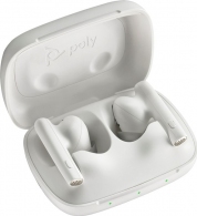 True Wireless Earbuds Poly Voyager Free 60 UC /  White Sand thumbnav 3