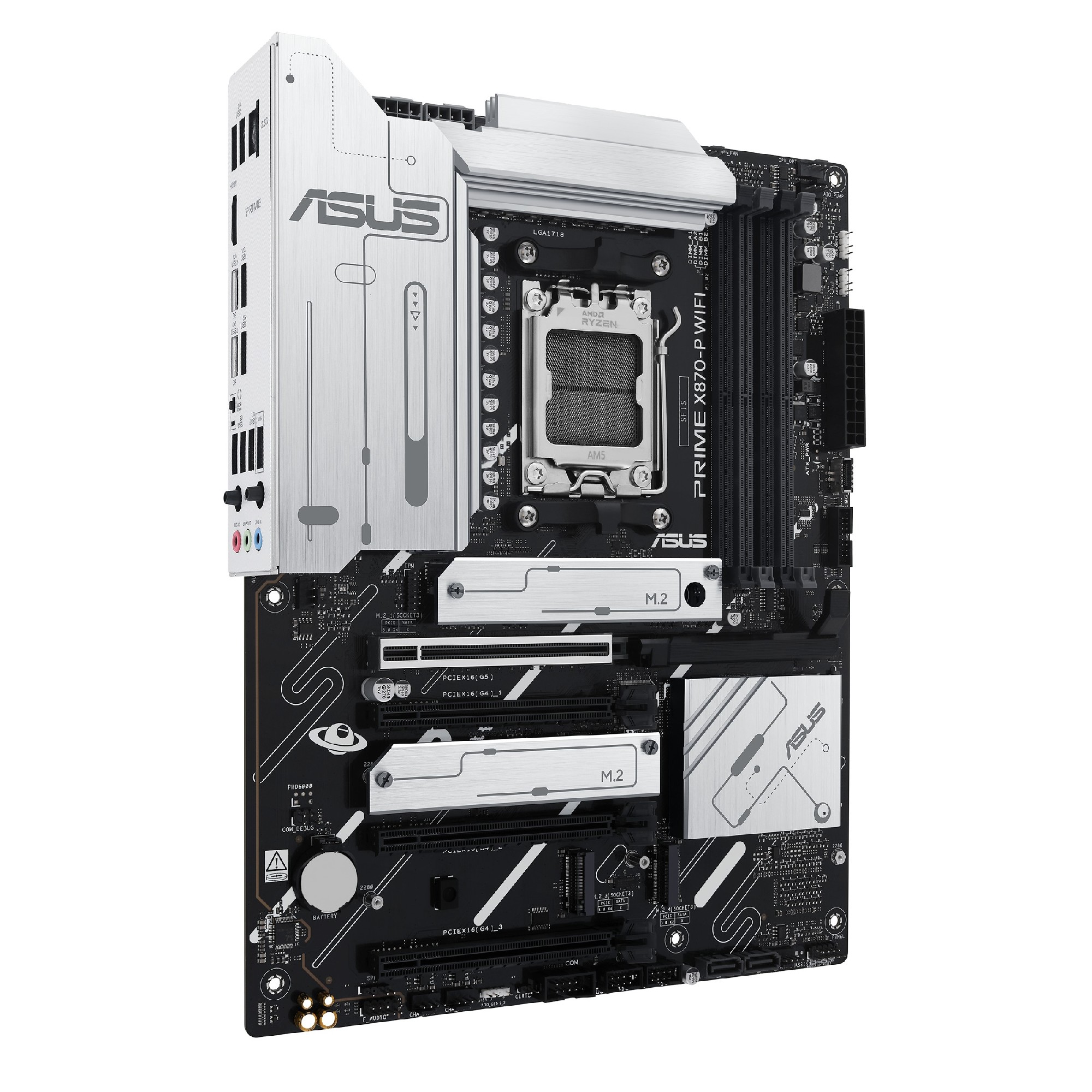 Материнская плата ASUS PRIME X870-P WIFI/ AM5 / AMD X870 / DDR5 / ATX photo 3
