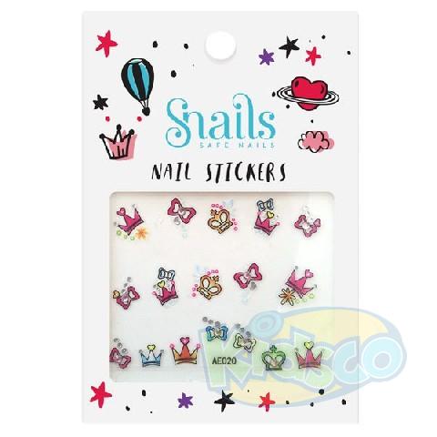 Snails SNAE020 Stickere P/U Unghii "Princess" Set photo 1 Snails SNAE020 Stickere P/U Unghii "Princess" Set photo 1