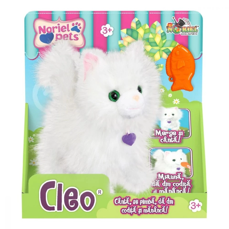 Noriel INT7037 Noriel Pets - Pisicuta Interactiva Cleo