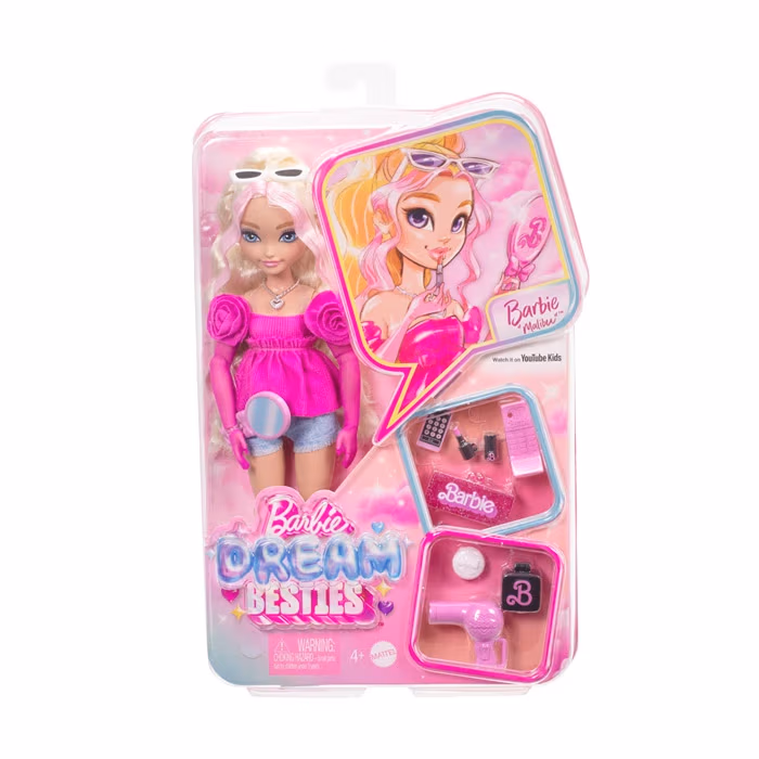Кукла Barbie Dream Besties Малибу HYC21 