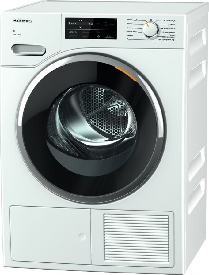 Сушильная машина Miele TWJ660WP / 9 кг / A+++ / Белый photo 1 Сушильная машина Miele TWJ660WP / 9 кг / A+++ / Белый photo 1