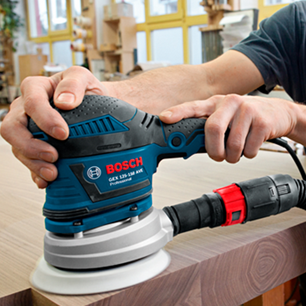 Эксцентриковая шлифмашина Bosch GEX 125 AC  0601372565 photo 2