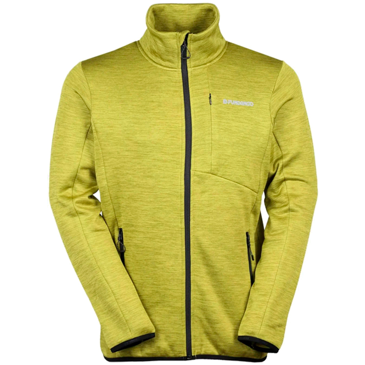 Hanorac pt bărbați Fundango Jefferson Fleece Jacket S Galben photo 4
