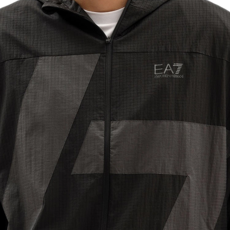 Trening pt Barbati EA7 EMPORIO ARMANI VENTUS7 M T-SUIT T-TOP FZ CH P XL Negru photo 2
