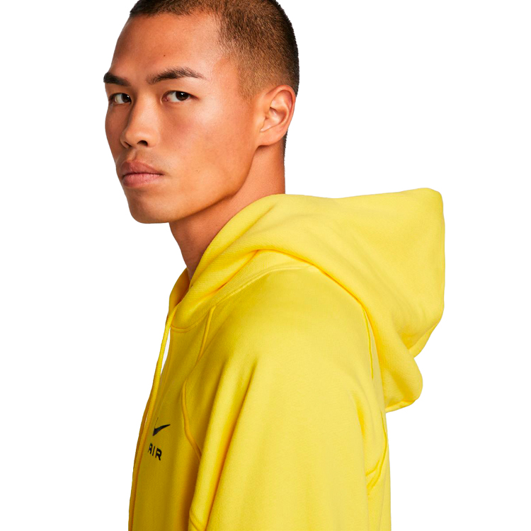 Мужская Толстовка Nike M NSW AIR FT PO HOODIE M Желтый photo 3