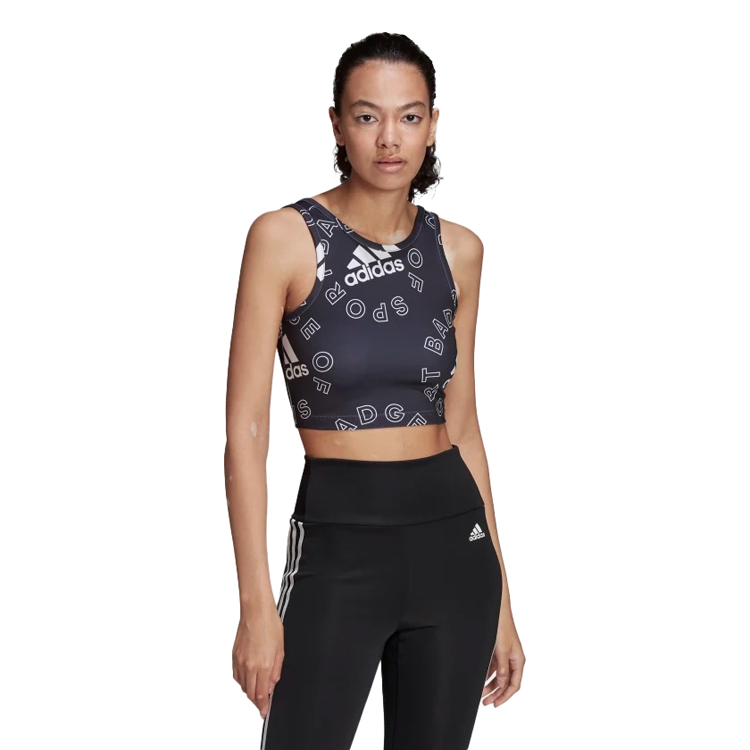Bra sportive Adidas W BLUV Q1 CRO / Femei / XS / Negru photo 2