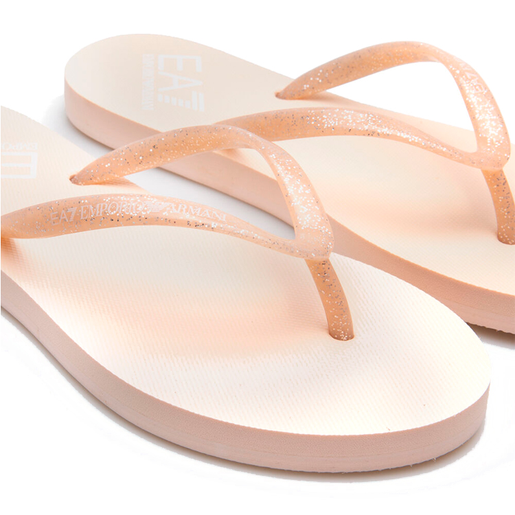 Шлепанцы EA7 EMPORIO ARMANI SHOES BEACHWEAR / Женский / 36 / Бежевый photo 3