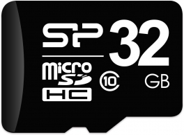32GB microSD Class10 A1 UHS-I + SD adapter Silicon Power microSDHC, 333x, Up to: 40MB/s thumbnav 1