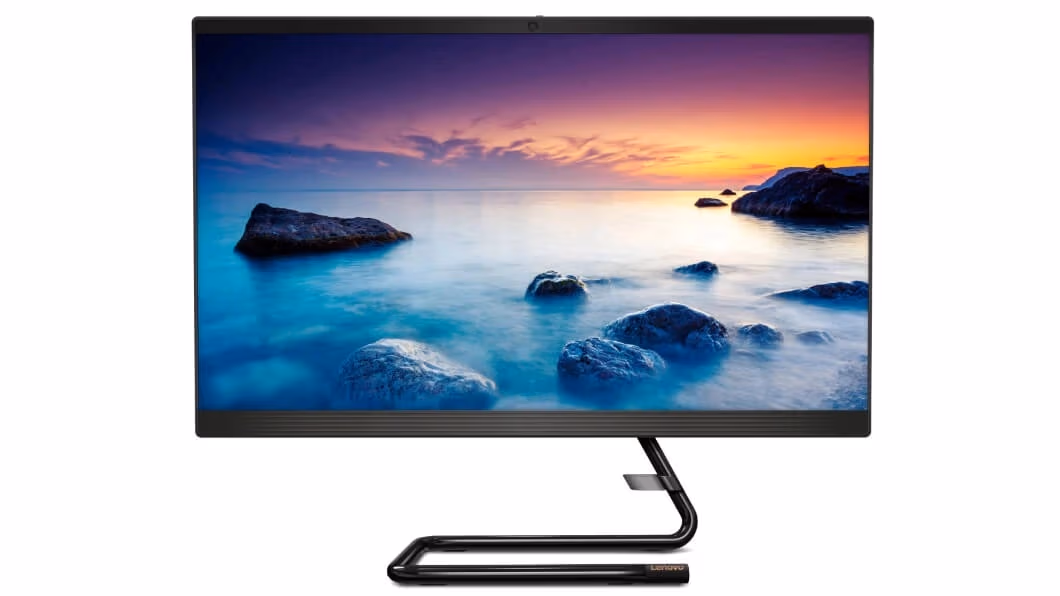 All-in-One PC - 21.5" Lenovo IdeaCentre 3 22IIL5, 21.5 FHD IPS 250nits, Intel® Core™ i5-1035G4, 1X8GB DDR4-3200 SODIMM (2 slots), 256GB SSD M.2 2242 PCIe NVMe, Intel UHD Graphics, CR, LAN, HD Cam, WiFi 2x2+BT5, USB KB&MS, DOS, Black, 7kg. 