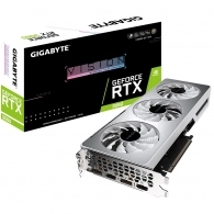 GIGABYTE GeForce RTX 3060 VISION OC 12G / 12GB GDDR6, 192bit, 1837/15000Mhz, 2xHDMI, 2xDP, Triple Fan, 3*80mm, WINDFORCE 3X Cooling, Alternate Spinning Fans, 3D Active Fan, Composite Cooper Heat Pipes, RGB Fusion, Metal Backplate, Retail